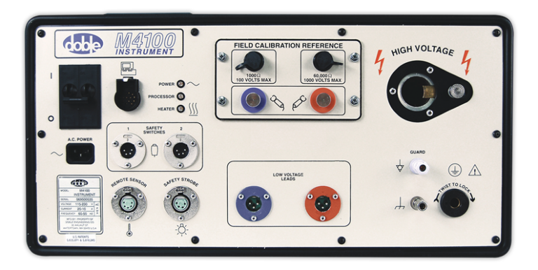 Doble M4100 Power Factor