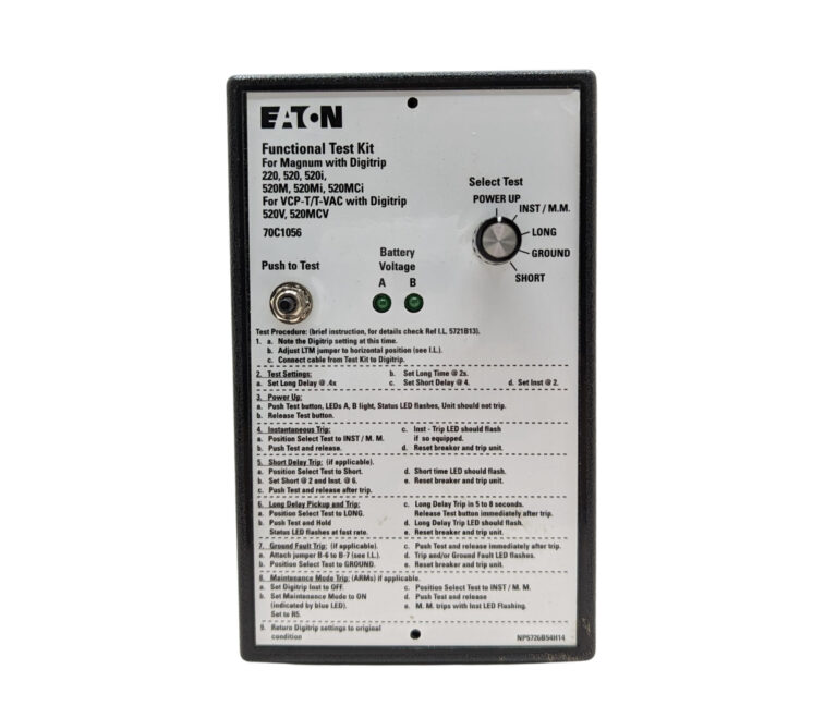 Eaton Functional Test Kit Model 520M 520Mi 520 MCi Unit 2