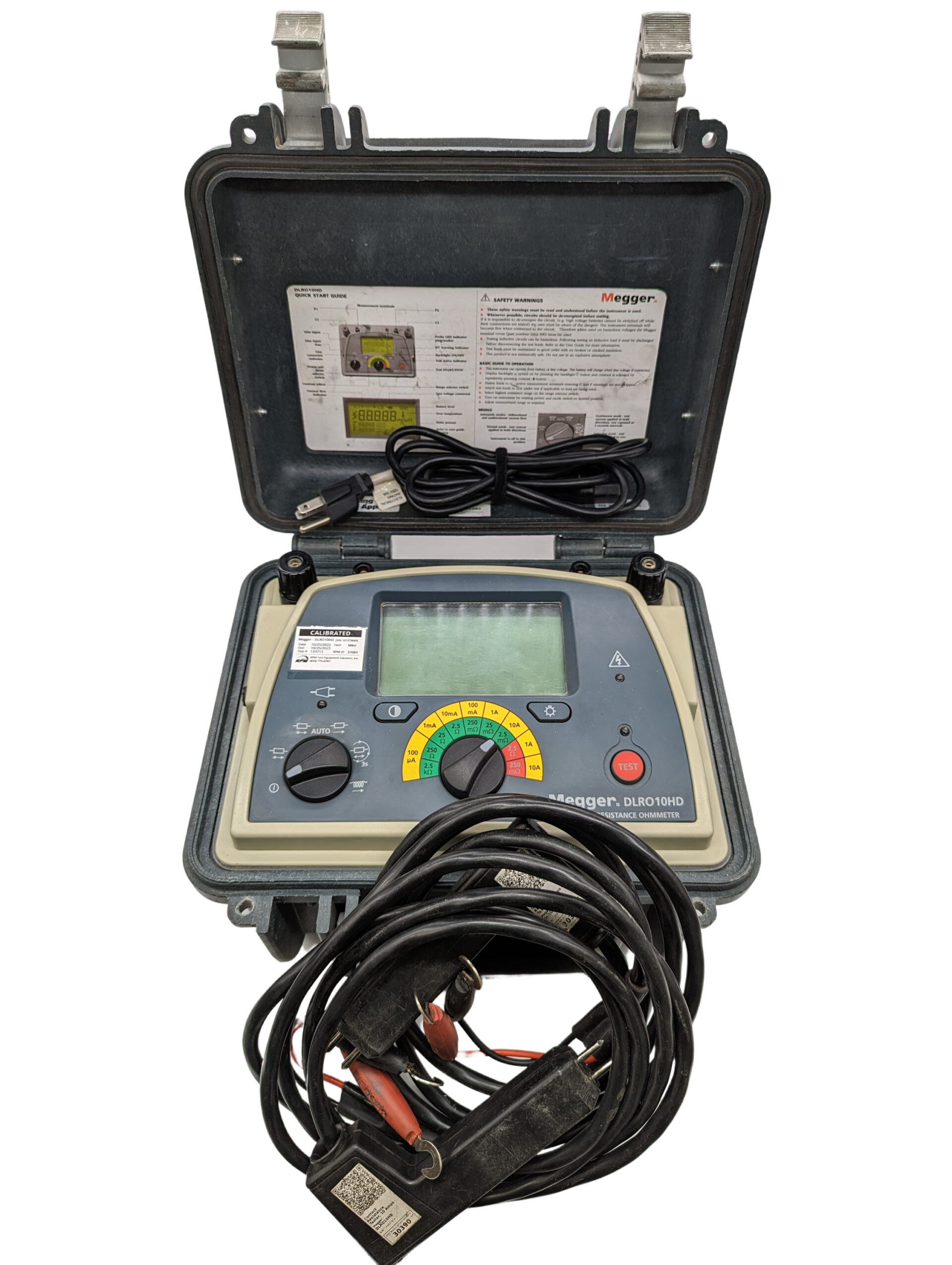 Megger DLRO10HD - RPM Test Equipment Solutions Inc.