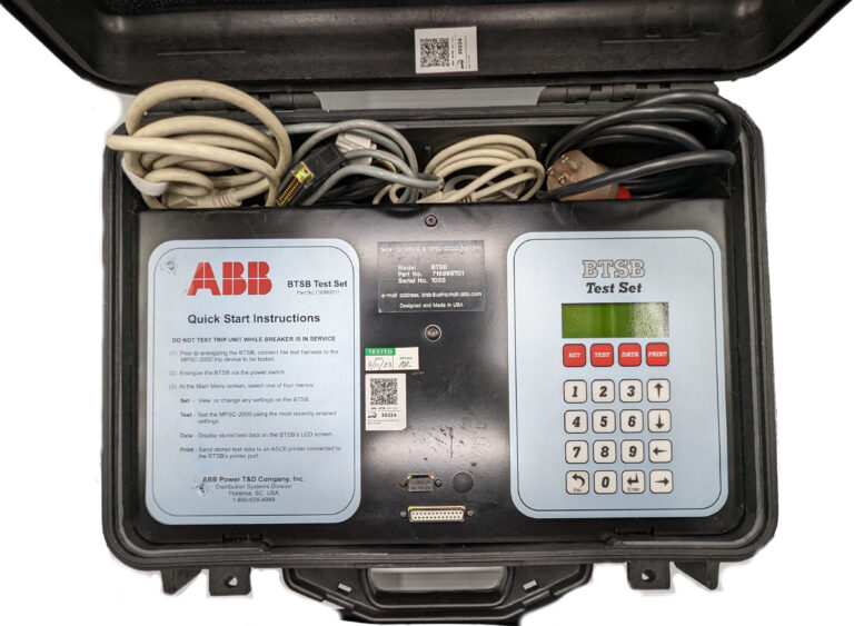 ABB-BTSB-Test-Set-Cable-Intergrated