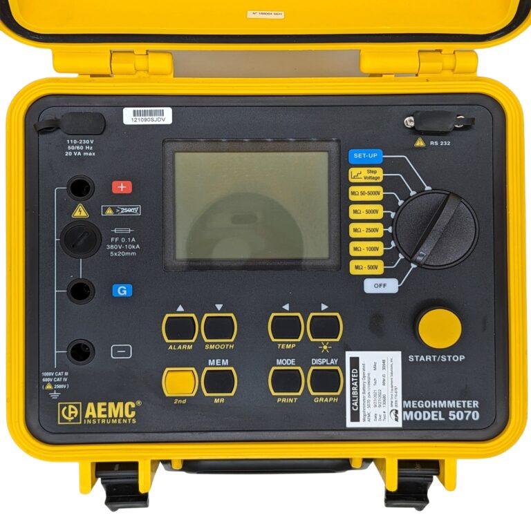 AEMC Instruments Megohmeter Model 5070-2