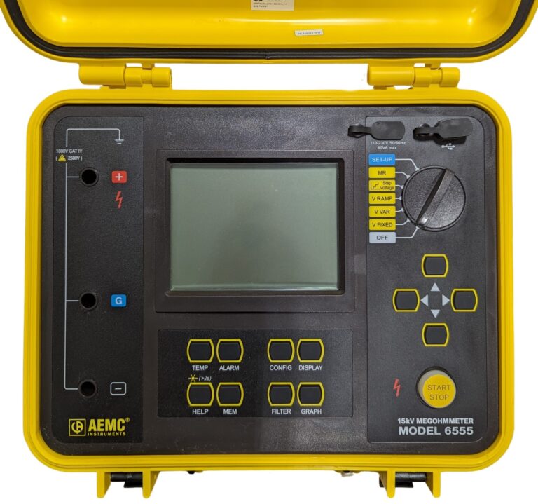 AEMC Instruments Megohmmeter Model 6555