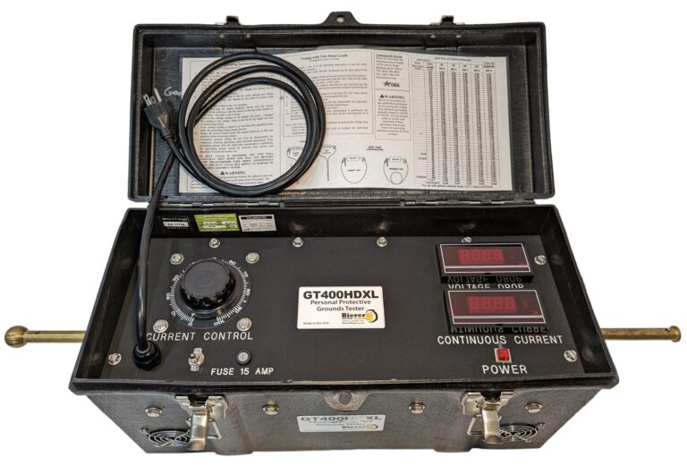 Bierer Personal Protective Grounds Tester GT400 HDXL 5