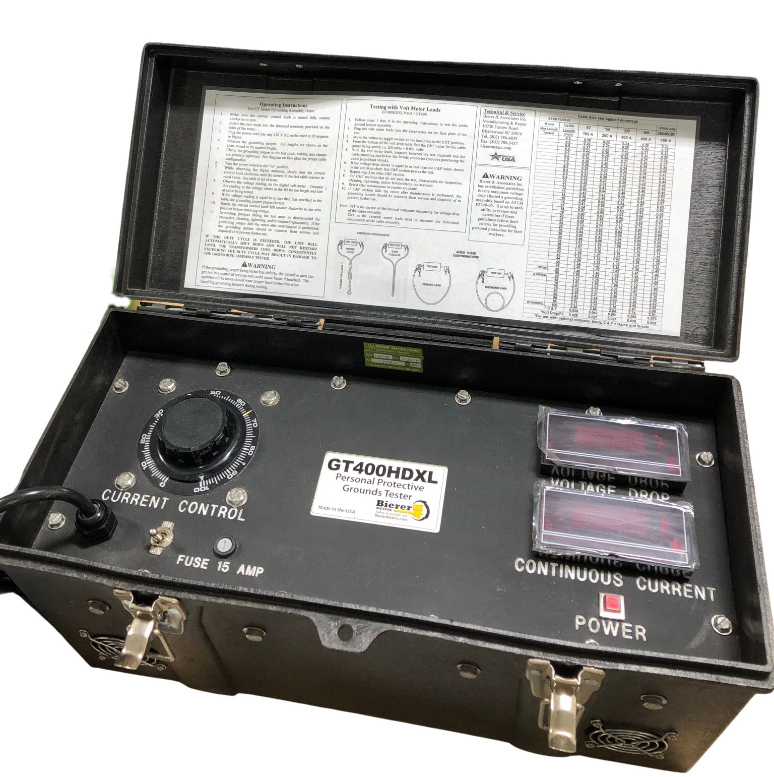Bierer Meters GT400HDXL - RPM Test Equipment Solutions Inc.