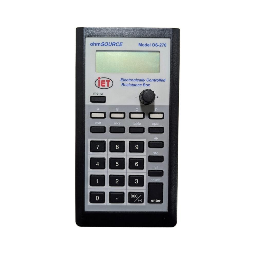 IET OS-270 - RPM Test Equipment Solutions Inc.